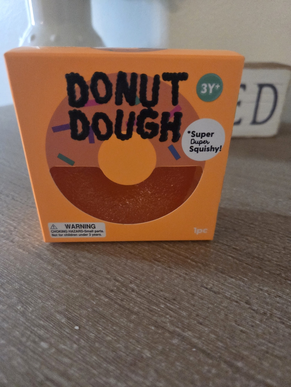 J'adore Orange Sensory Donut Squishy